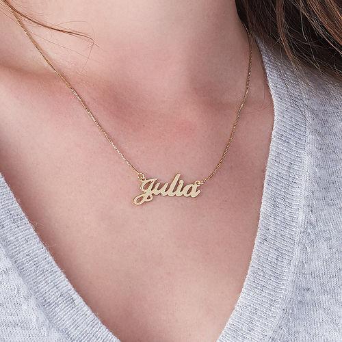 Classic Name Necklace in 18k Gold Plating