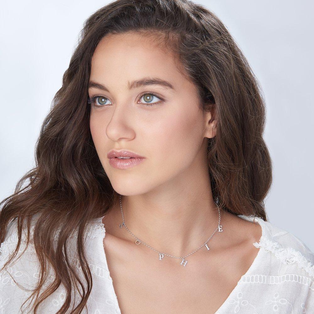 Sexy name choker in Sterling Silver
