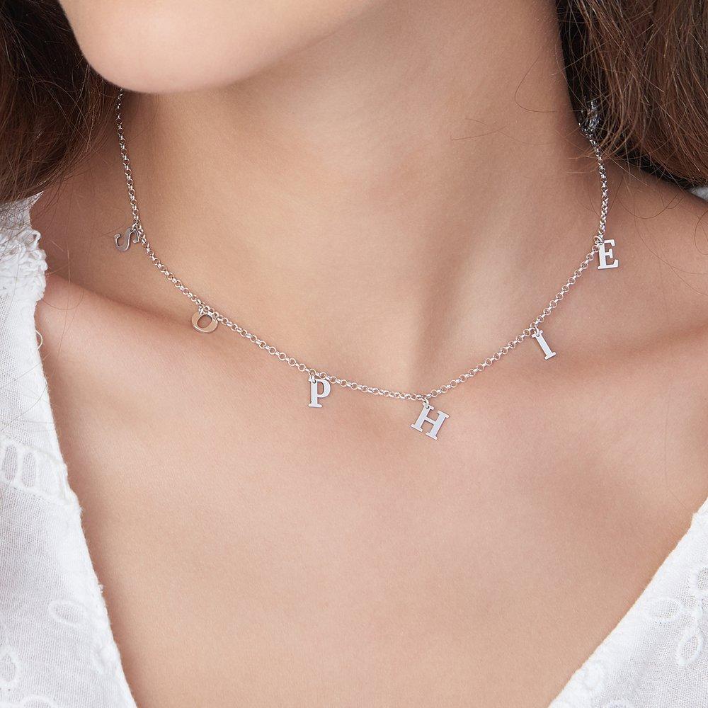 Sexy name choker in Sterling Silver