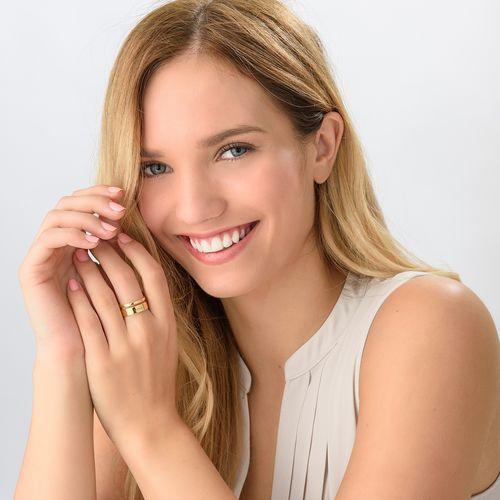 Stylish Gold Plated Ring with your name
