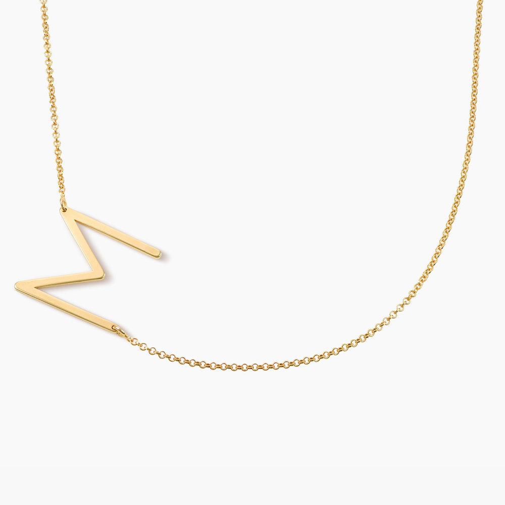 Initial Neckalce Gold Plated
