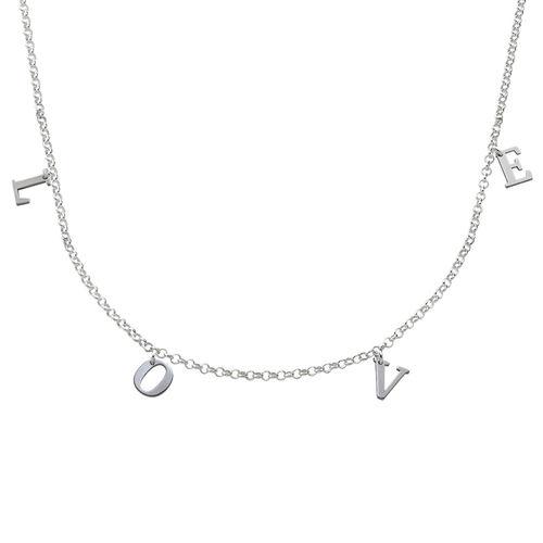 Sexy name choker in Sterling Silver