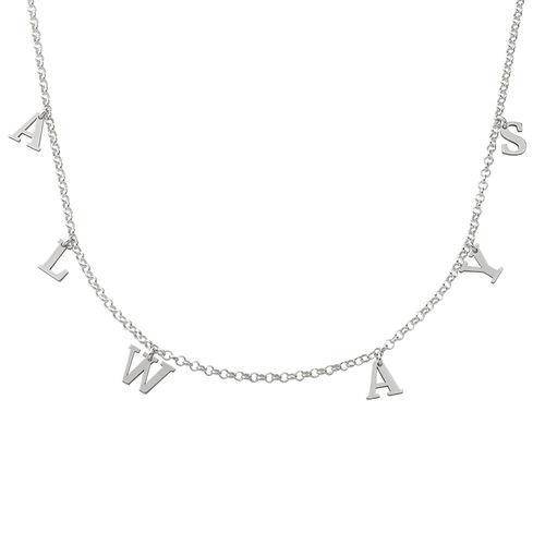 Sexy name choker in Sterling Silver