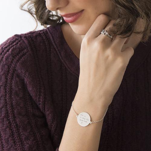 Connected Hearts Ring in Silver