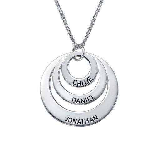 In My Circle 3 Discs Necklace Sterling Silver