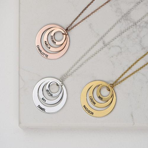 In My Circle 3 Discs Necklace Sterling Silver