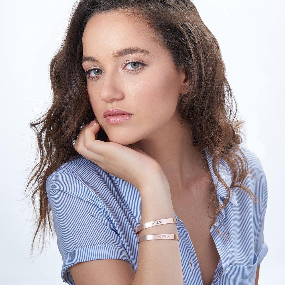 My Crush Bangle Rose Gold Plated