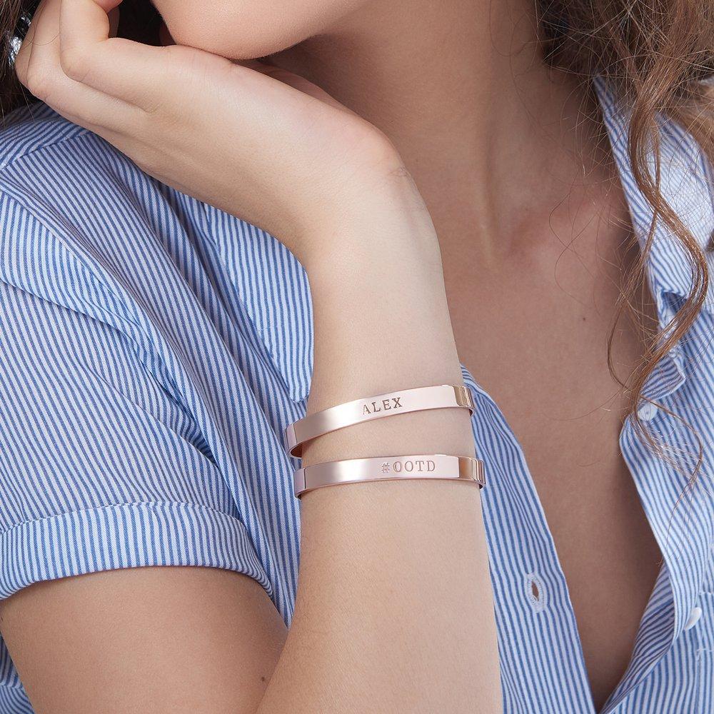 My Crush Bangle Rose Gold Plated
