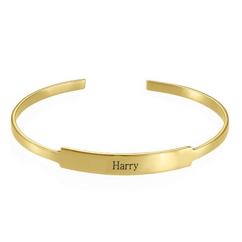 Classic Bangle Bracelet Gold Plated