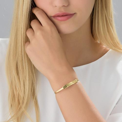 Classic Bangle Bracelet Gold Plated