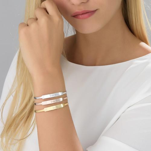 Classic Bangle Bracelet in Silver