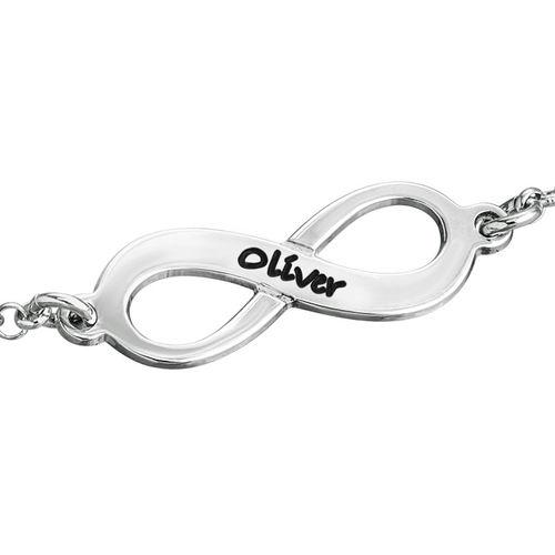 Forever Love Multiple Infinity Silver Bracelet